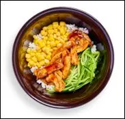 mini donburi chicken