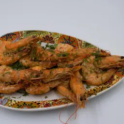 جمبري وسط مشوي