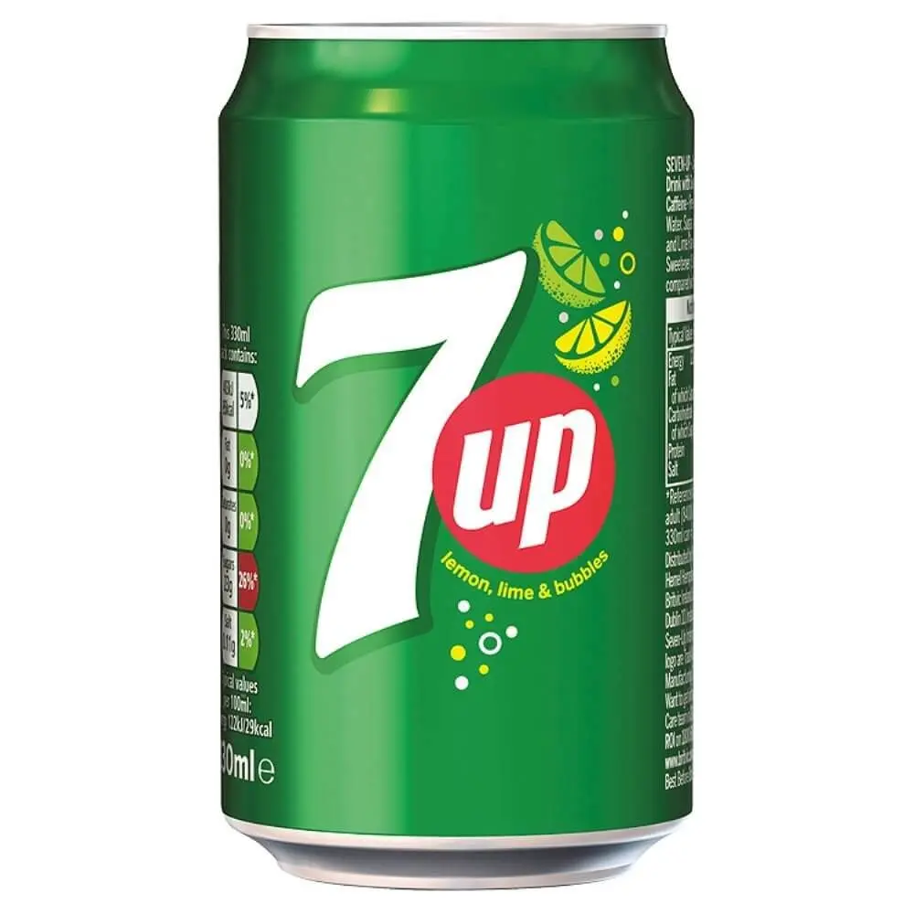708. 7 up soft drink