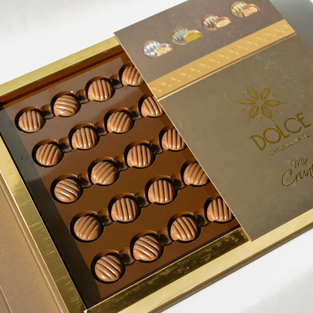 Belgian Chocolate Box with Assorted Fillings 18