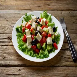Vegetable Cheese Salad