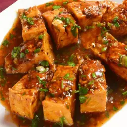 Stuffed Tofu with Chicken