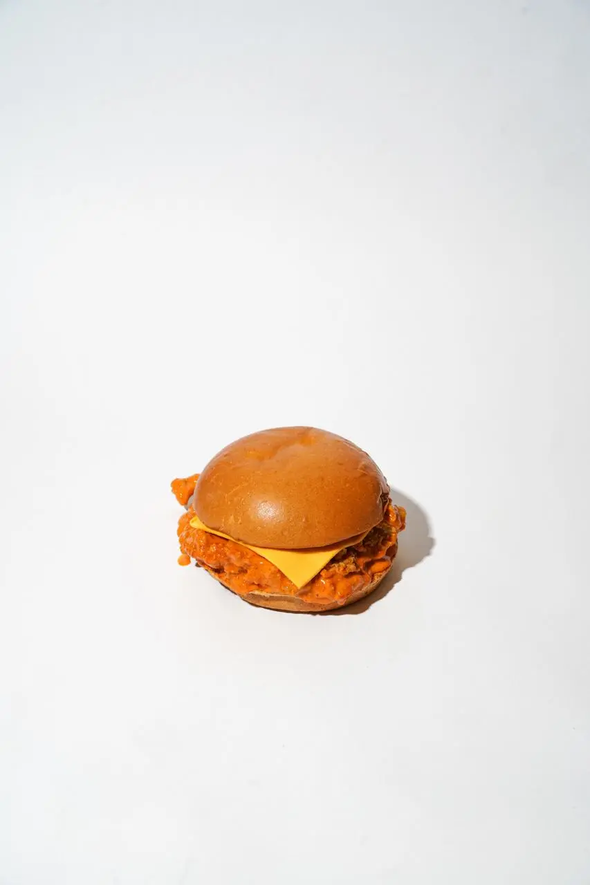Dynamite chicken burger