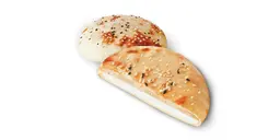 Kiri cheese pie with tahini