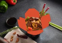 Beef & Mushrooms in Oyster Sauce