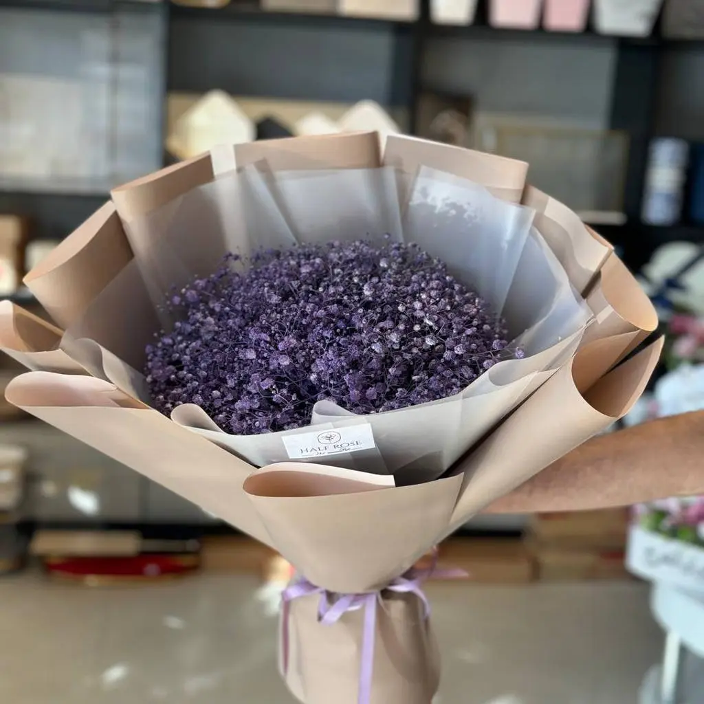 Gypsophila Mauve Bouquet