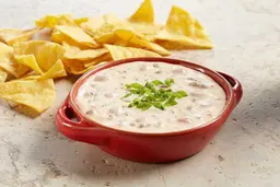 Beef Queso & Chips - Large