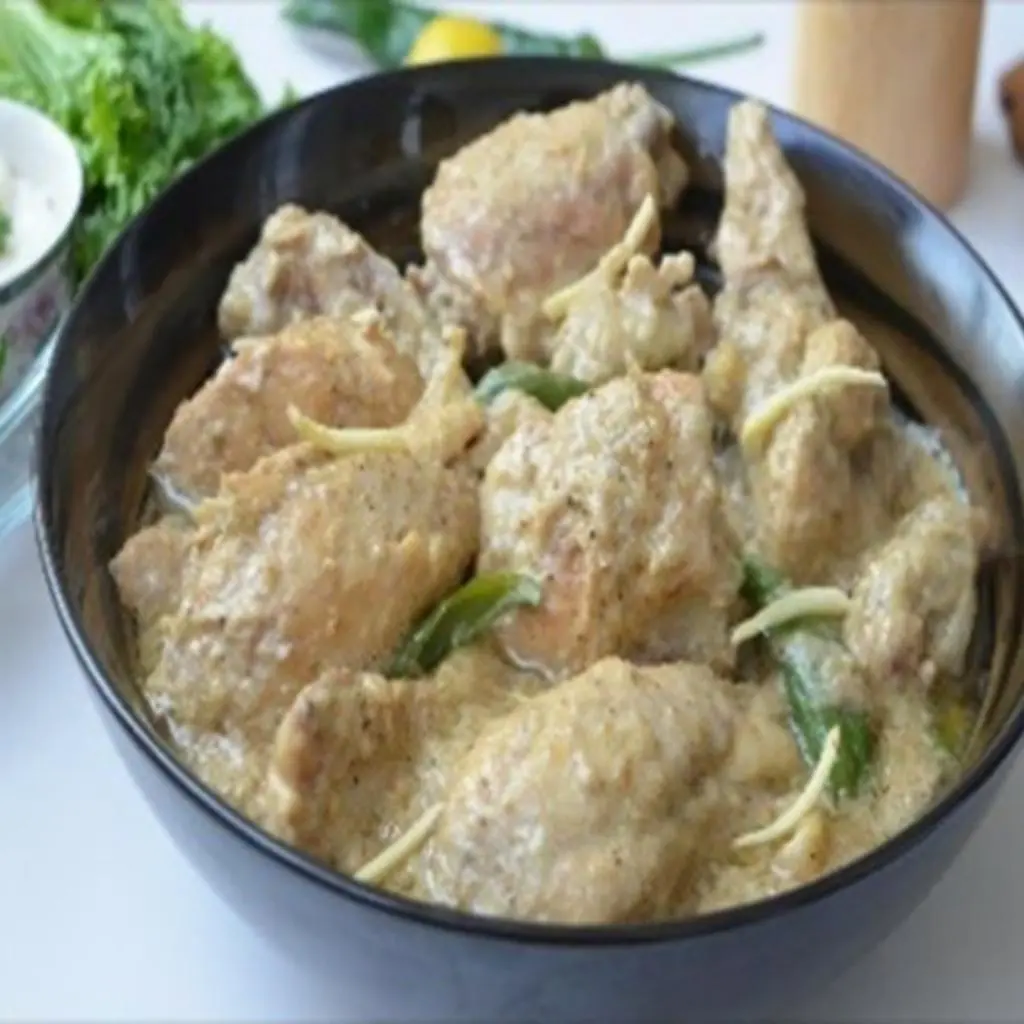 Chicken White Karahi