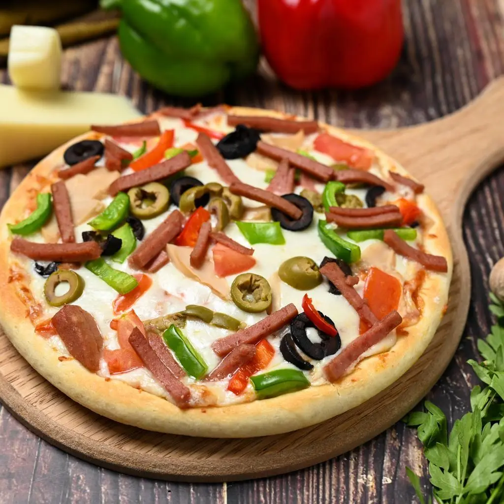 Mortadella Pizza