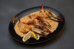 VIP Butterfly shrimp dish