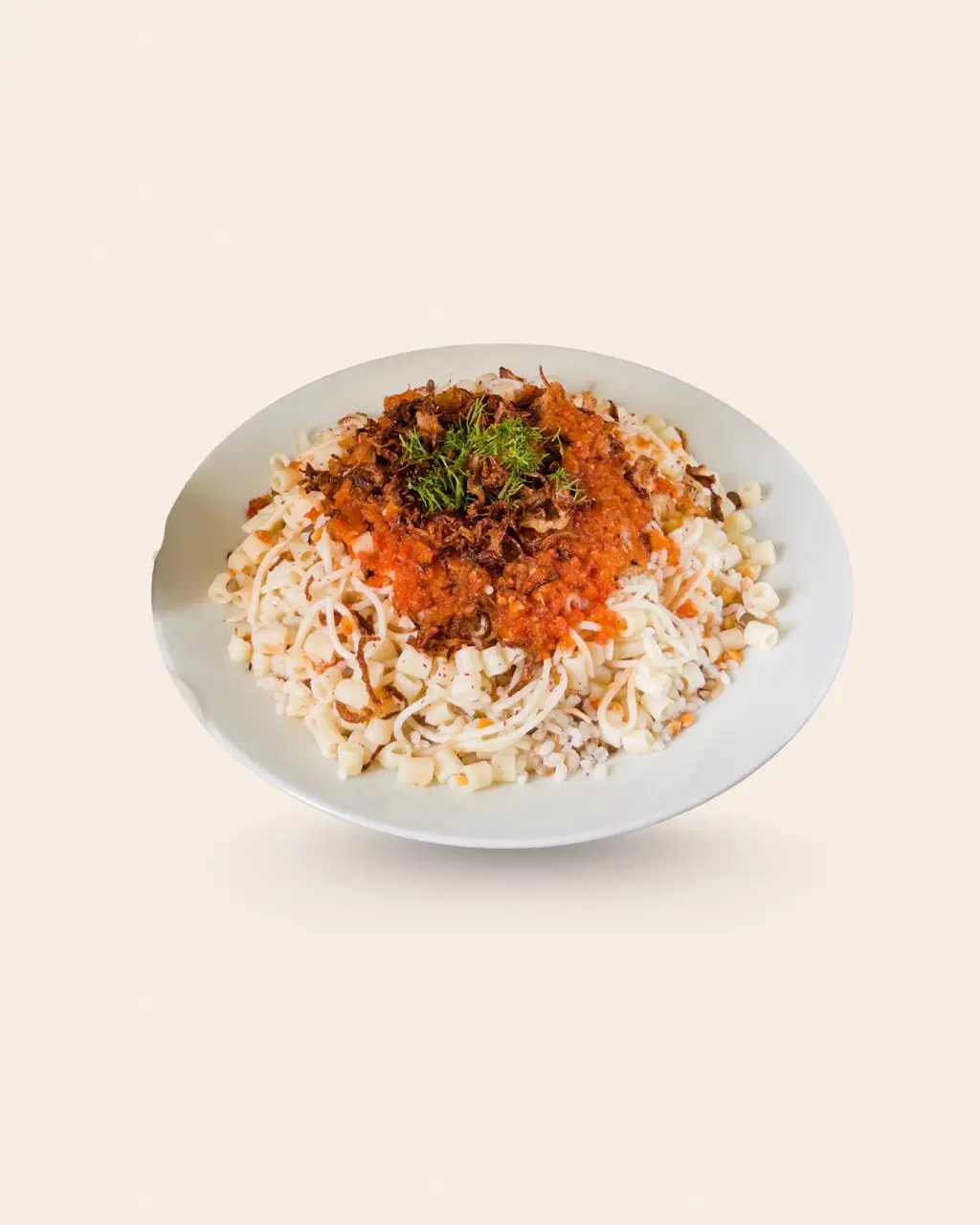 Koshari plate
