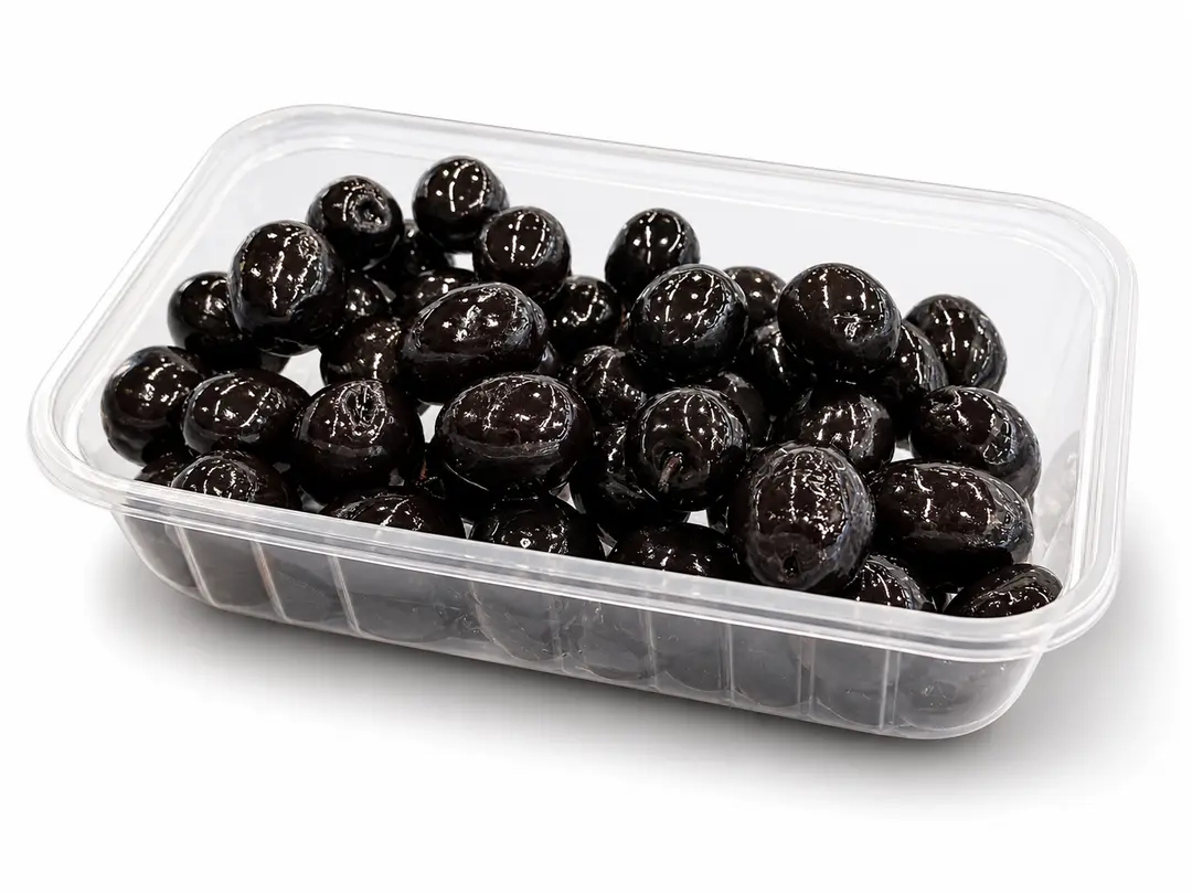 Large Spanish black olives, 250g