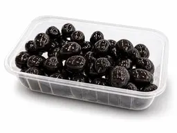 Large Spanish black olives, 250g