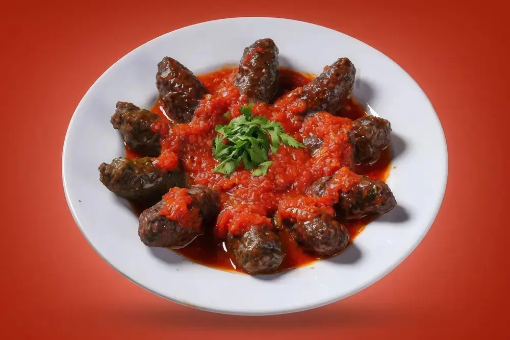 Rice Kofta Casserole with Sauce