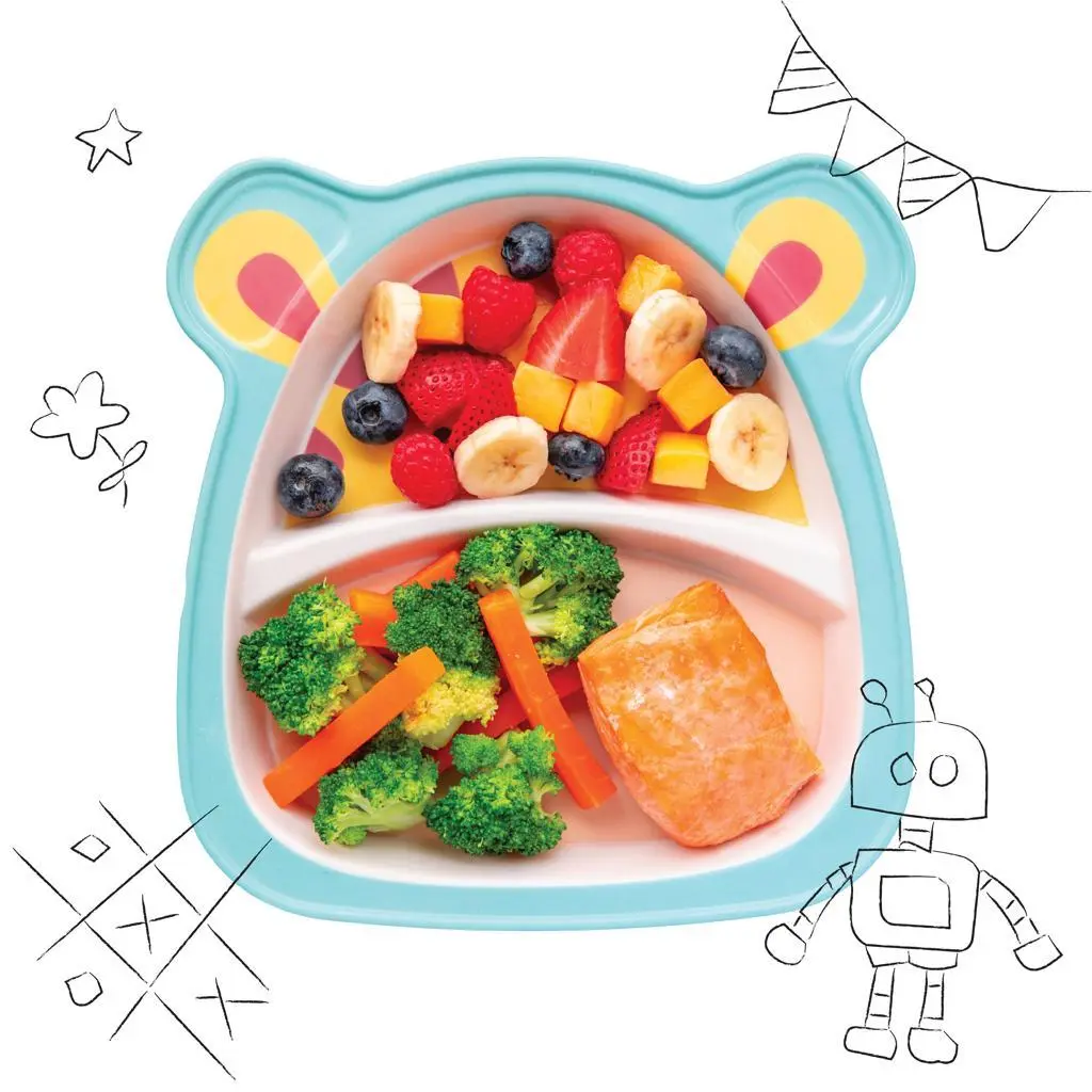 Kids Bento Meal Salmon