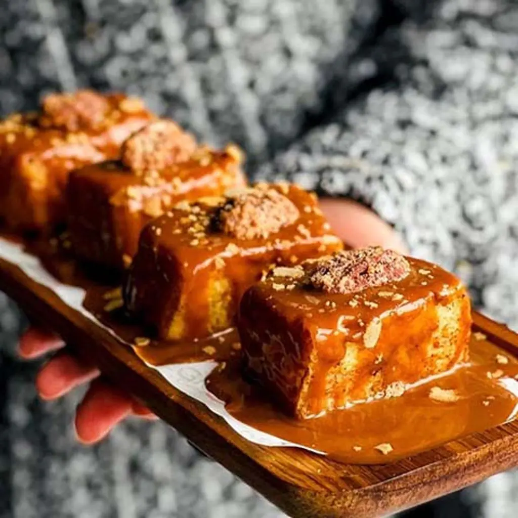 French Toast Caramelized Pecan