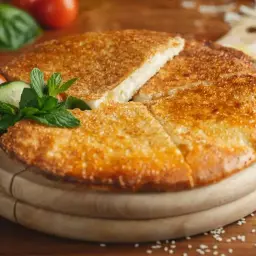 مناقيش زعتر وجبنة طازجة
