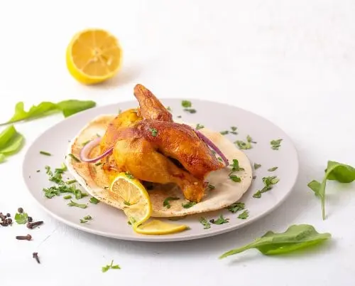 دجاج شواية سادة - نص حبة دجاج
