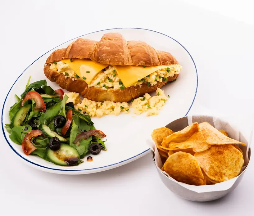 Scramble Cheese Croissant