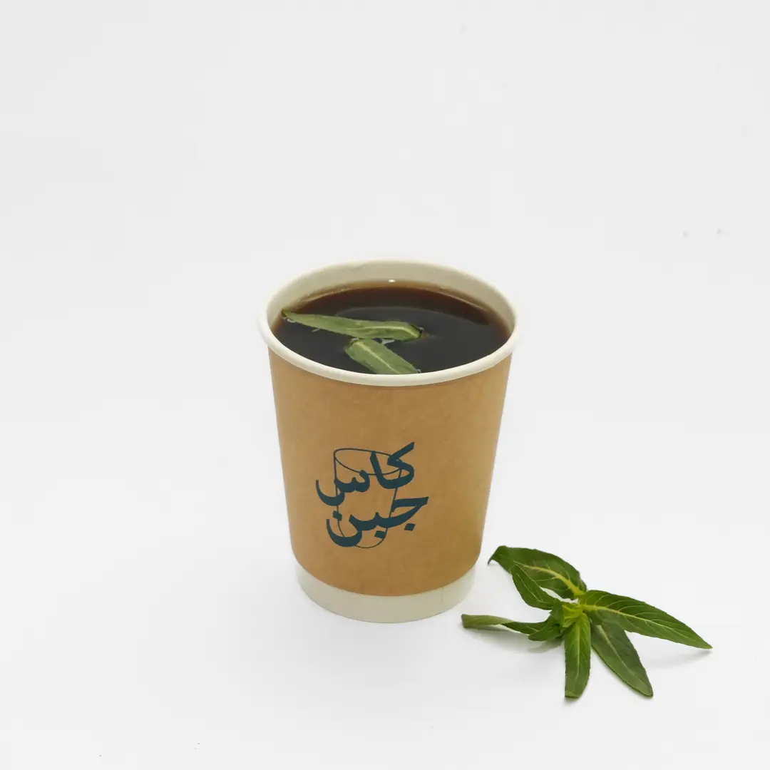 شاي مع حبق