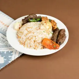 طبق كفتة وشيش