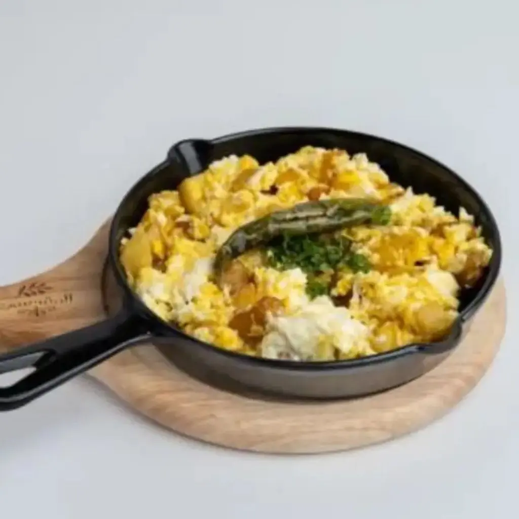 Potato Pan with Eggs