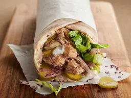 Chicken Shawarma & Hummus Wrap