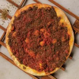 Zaatar Pie with Muhammara Mix