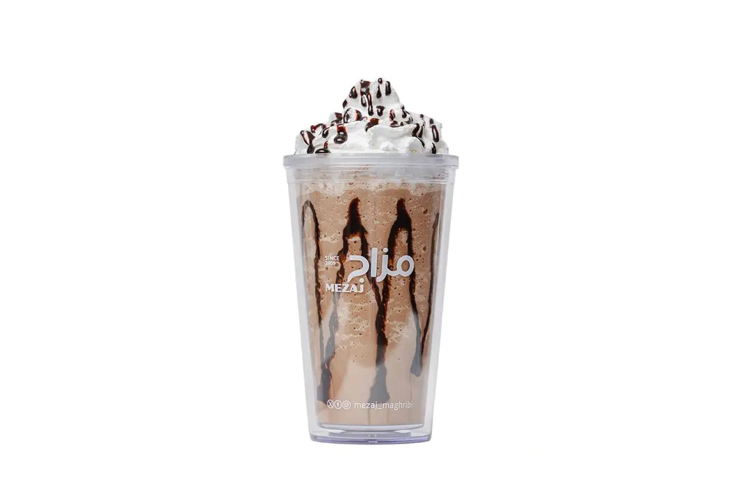 Latte Crush transparent cup