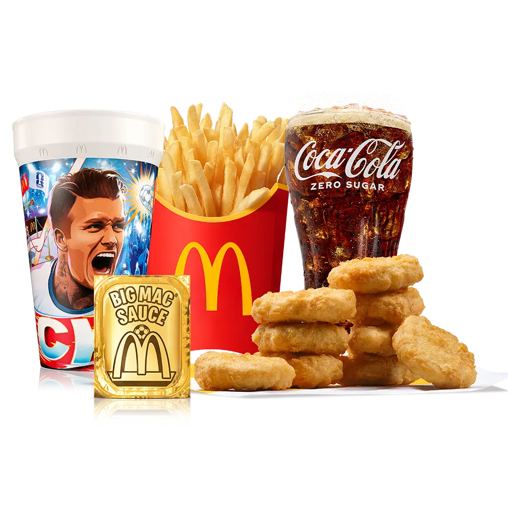 9pc McNuggets FIFA World Cup Meal