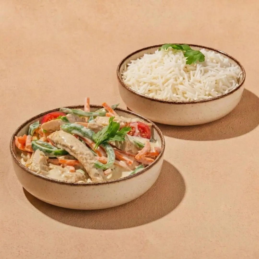 Creamy Chicken & Rice