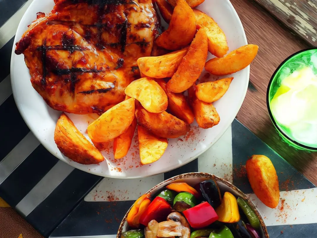 Chicken Butterfly With 1 Regular Sides