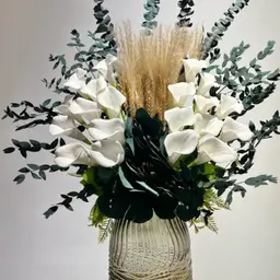فازة روزي روز زجاج 6