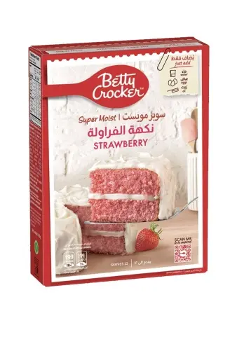بيتي كروكر خليط كيك الفراولة 400 جرام