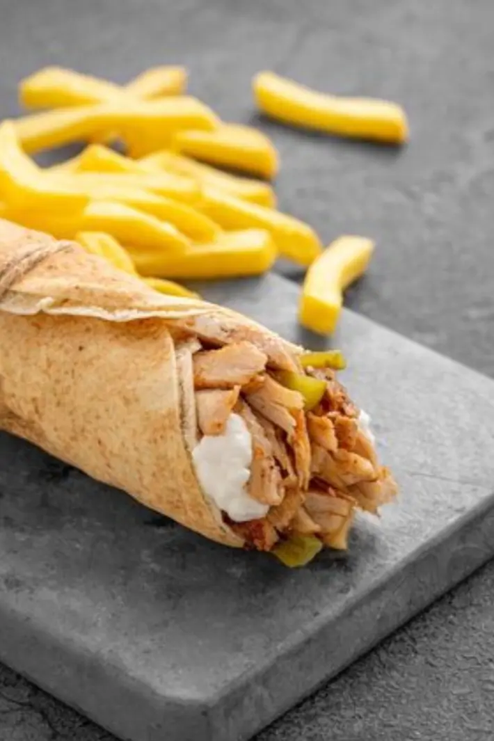 شاورما خبز مفرود
