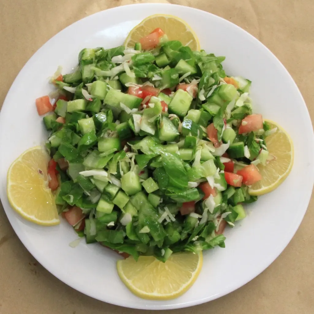 Fish And More Green Salad