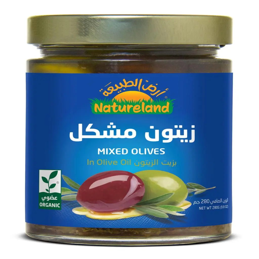 زيتون مشكل مخلي عضوي