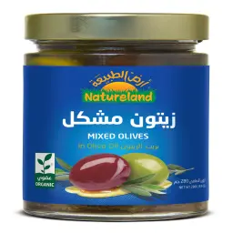 Natureland Mixed Olives Pitted