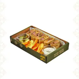صاجية نقانق بالجبن