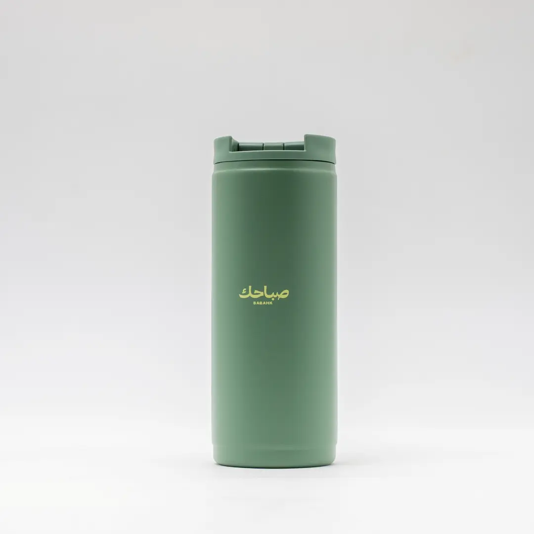 كوب حراري أخضر