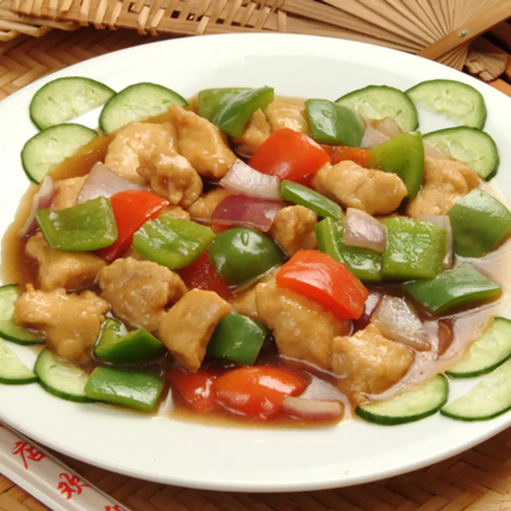 Chicken W/ Green Pepper