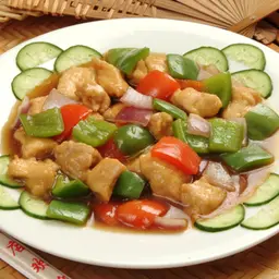 Chicken W/ Green Pepper
