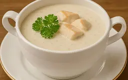 شوربة كريمة دجاج