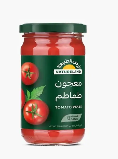 معجون طماطم ٢٠٠جم عضوى
