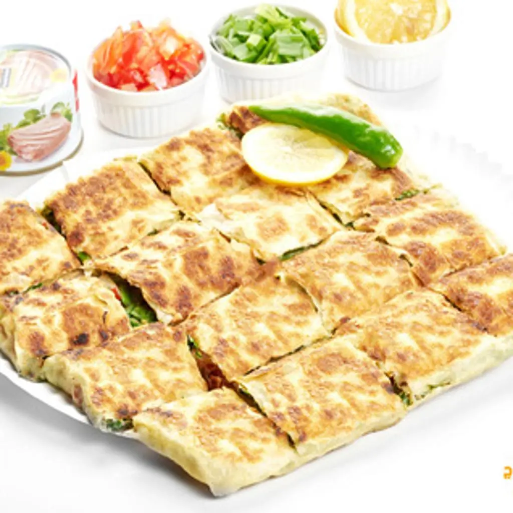 مطبق بالتونة