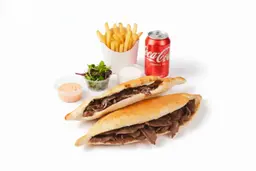 Twin Beef Shawarma Combo