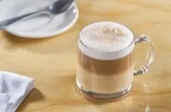 لاتيه الڤانيلا بالقرفة