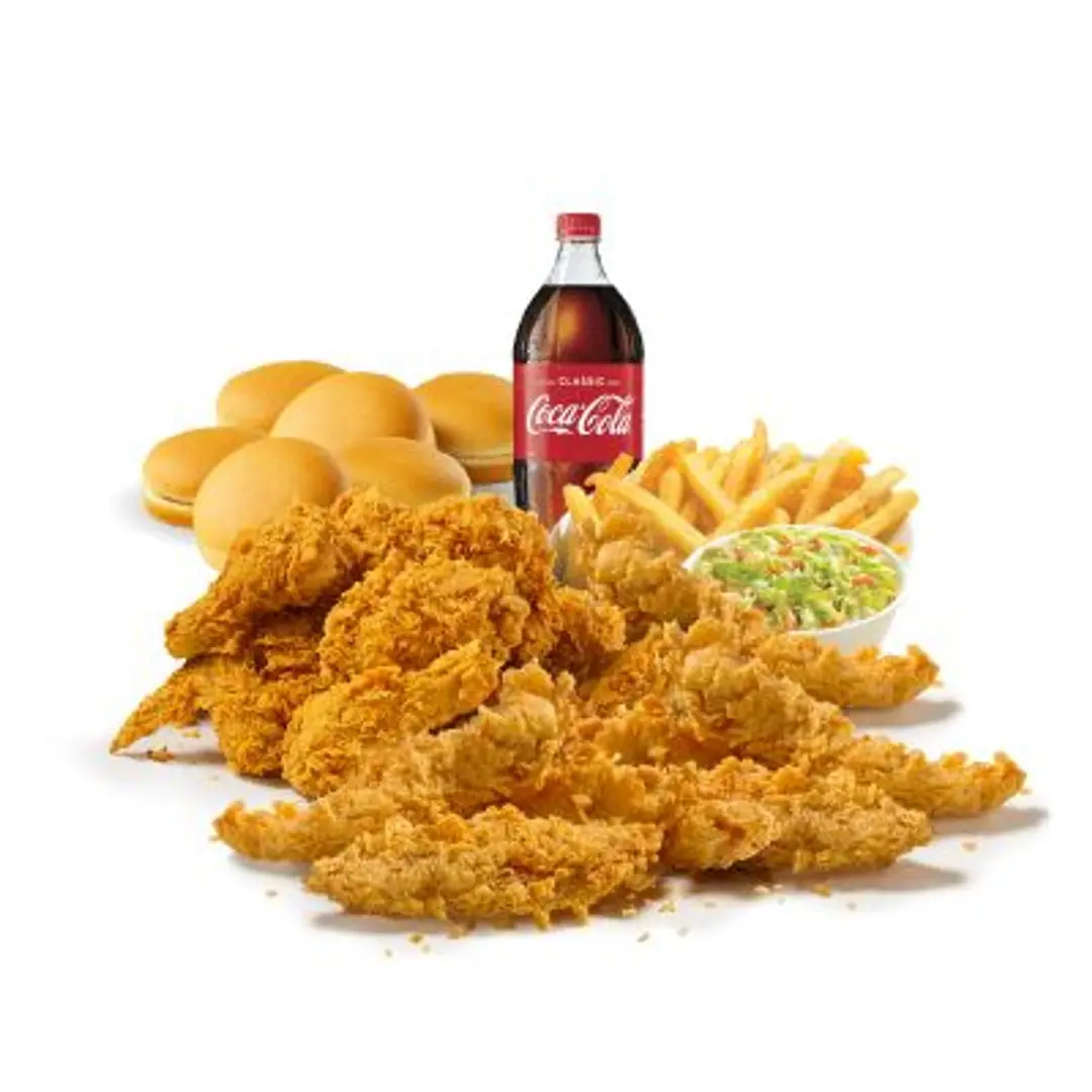 10 Pcs Broasted Chicken & 10 Pcs Tenders
