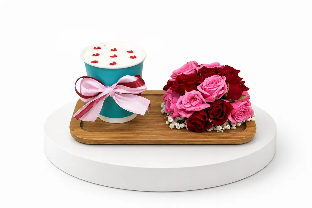 Small Rose Cupcake