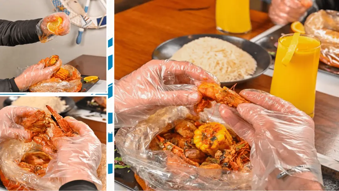 Spicy or Mild Mixed Seafood Bucket